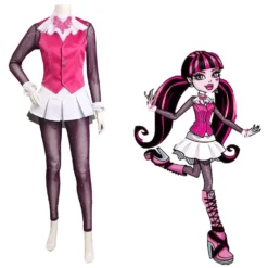 Monster High Draculaura Cosplay Kostüm Halloween Karneval Outfits