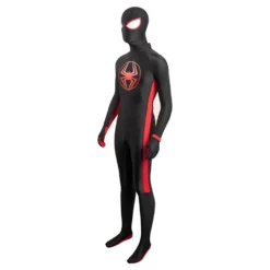 Spider-Man: Across The Spider-Verse Miles Morales Bodysuit Cosplay Halloween Karneval Overall -DEKORATIONSGESCHÄFT acaa57e36df0a7c63b962d76f0e5a831