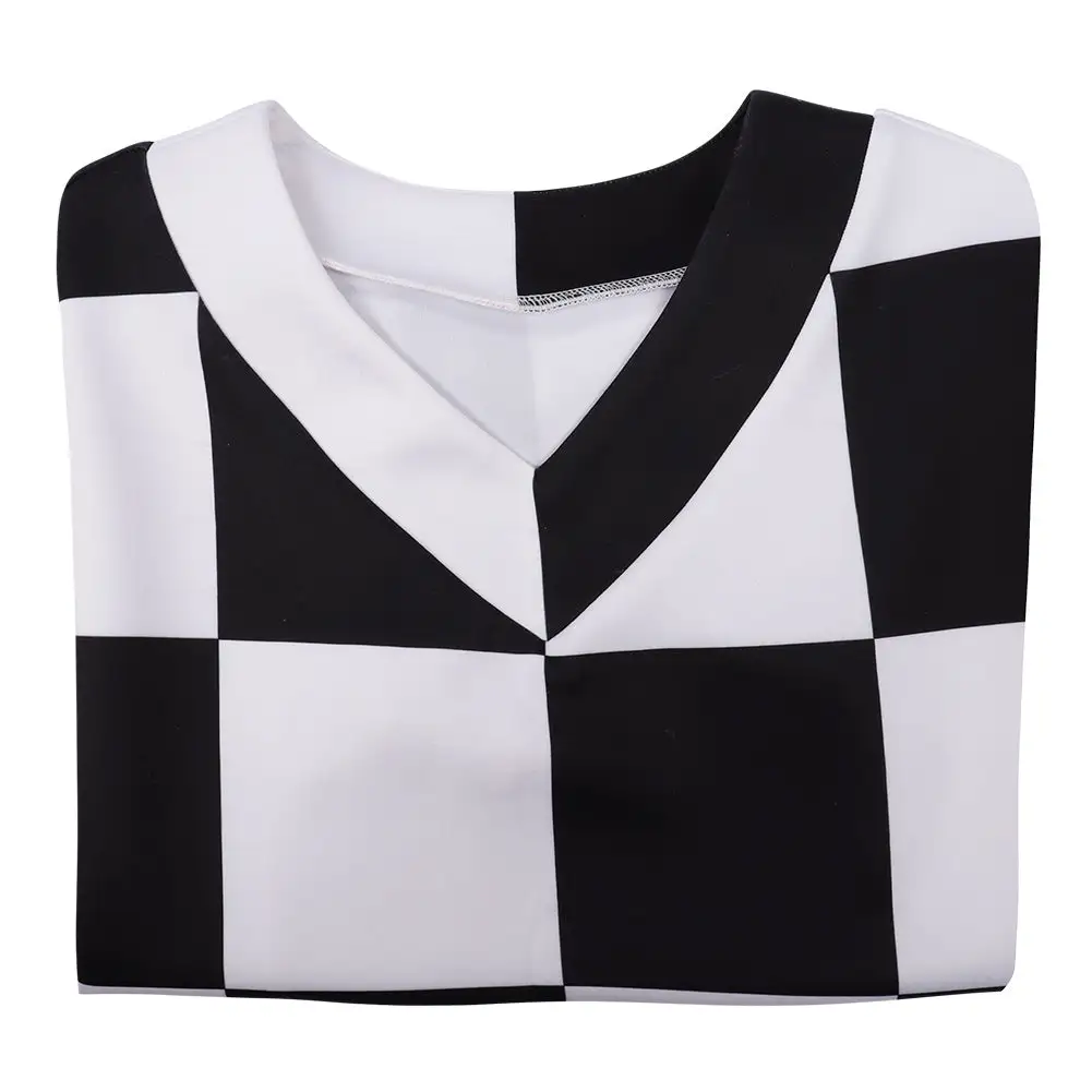 Wednesday Addams Wester Cosplay Halloween Karneval Outfits 8 Wednesday Addams Wester Cosplay Halloween Karneval Outfits – Bild 8