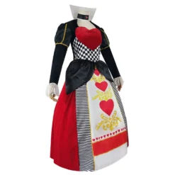 Queen Of Hearts Cosplay Kostüm Outfits Halloween Karneval Kleid Stil B -DEKORATIONSGESCHÄFT add57ba3c5e5b6312b25196625896f63