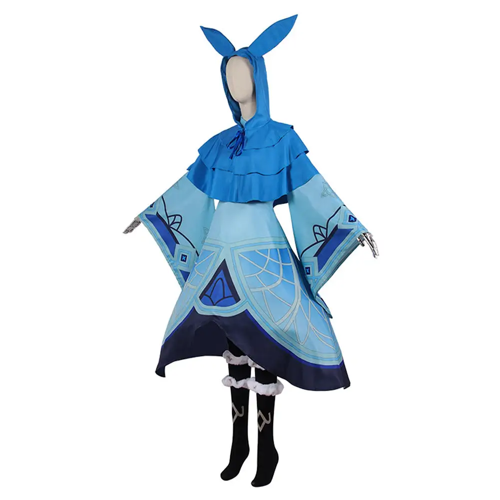Genshin Impact Hydro Abyss Mage Cosplay Kostüm Halloween Karneval Outfits 2 Genshin Impact Hydro Abyss Mage Cosplay Kostüm Halloween Karneval Outfits – Bild 2