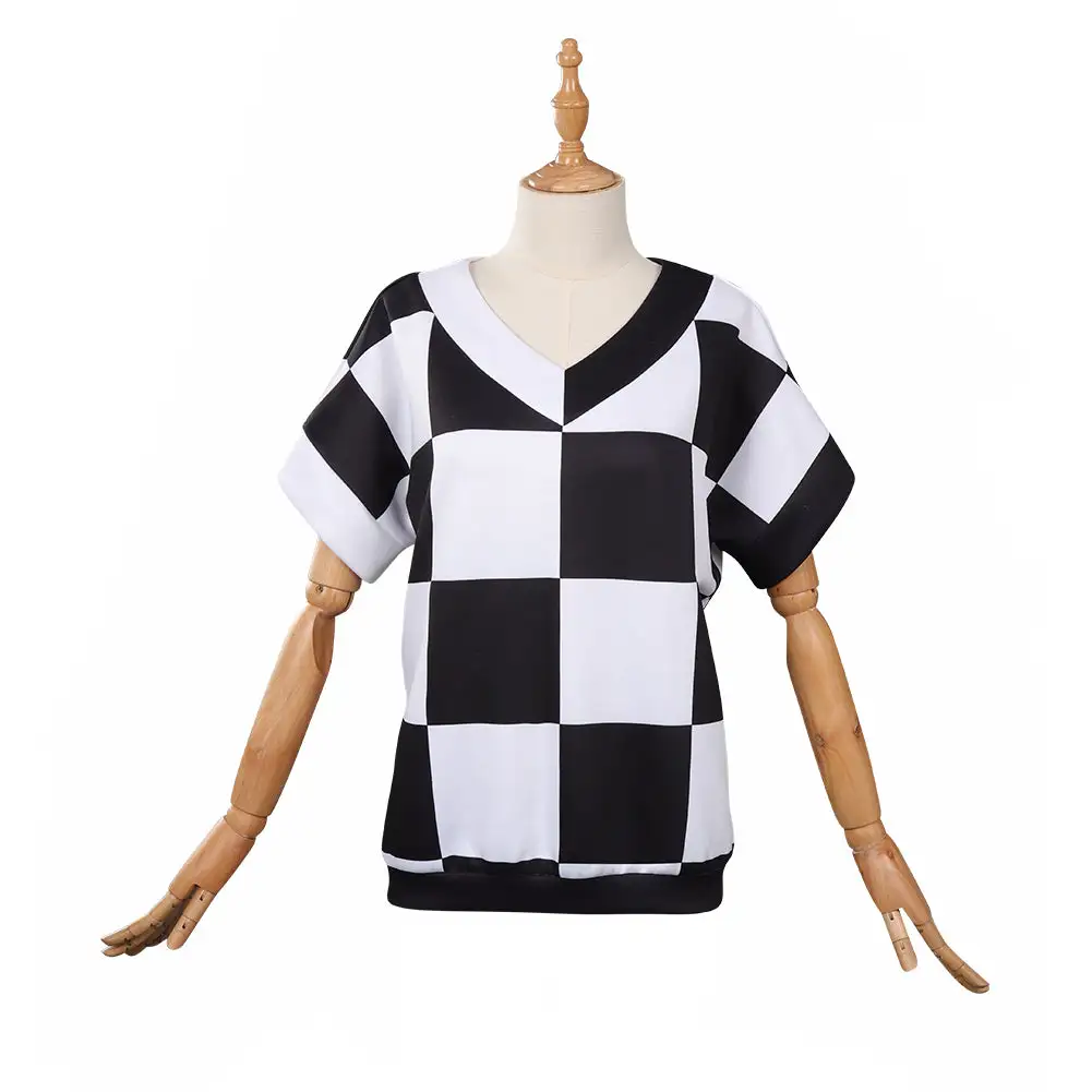 Wednesday Addams Wester Cosplay Halloween Karneval Outfits 2 Wednesday Addams Wester Cosplay Halloween Karneval Outfits – Bild 2