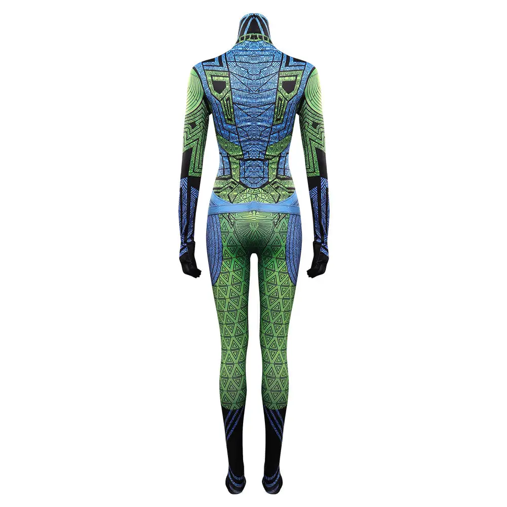 Black Panther: Wakanda Forever Cosplay Nakia Kostüm Halloween Karneval Jumpsuit 4 Black Panther: Wakanda Forever Cosplay Nakia Kostüm Halloween Karneval Jumpsuit – Bild 4