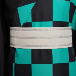 Demon Slayer Kamado Tanjirou Sommer Kimono Halloween Karneval Outfits -DEKORATIONSGESCHÄFT b649795559e8d84a0e1032f9744ad956