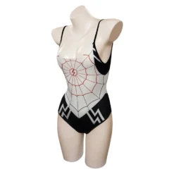 Spider-Man Silk Cosplay Cindy Moon Bademode Halloween Karneval Jumpsuit -DEKORATIONSGESCHÄFT b6c729354d5d8e230f30552992036e85