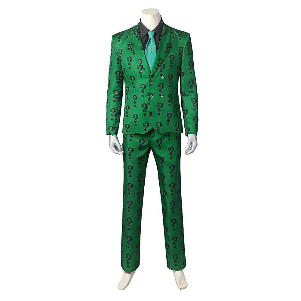 Riddler The Batman Edward Nygma Cosplay Kostüm Halloween Karneval Outfits 1 Riddler The Batman Edward Nygma Cosplay Kostüm Halloween Karneval Outfits