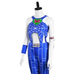 JoJo's Bizarre Adventure Stone Ocean Jolyne Cujoh Cosplay Kostüm Outfits Halloween Karneval Kostüm Set -DEKORATIONSGESCHÄFT b787c82a5d335a6c55c47f62e79350ba