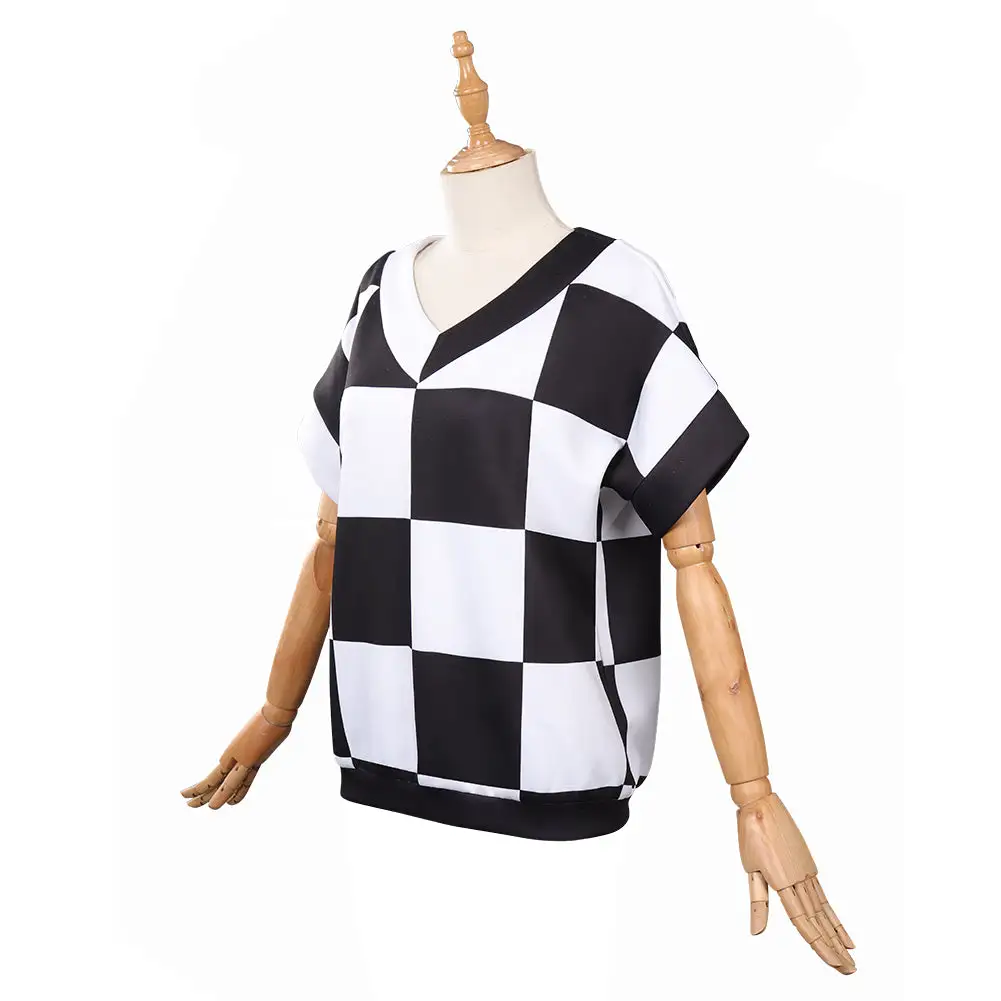 Wednesday Addams Wester Cosplay Halloween Karneval Outfits 3 Wednesday Addams Wester Cosplay Halloween Karneval Outfits – Bild 3