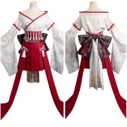 Genshin Impact Yae Miko Cosplay Kostüm Outfits Halloween Karneval Kimono -DEKORATIONSGESCHÄFT bc601f958f1119ff14ac9517576244d9