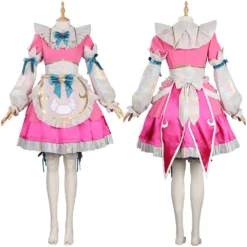LoL League Of Legends Soraka Cosplay Kostüm Dienstmädchen Halloween Karneval Outfits
