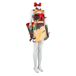 Genshin Impact Xiangling Cosplay Halloween Karneval Outfits Kostüme -DEKORATIONSGESCHÄFT bf70aef96c6f522b7476bf7fbd3b6e9e