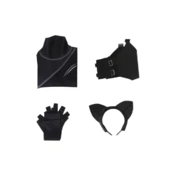 Wednesday Addams Cosplay Wednesday Kostüm Halloween Karneval Jumpsuit -DEKORATIONSGESCHÄFT bfa597ae456591192fad4953391b46eb