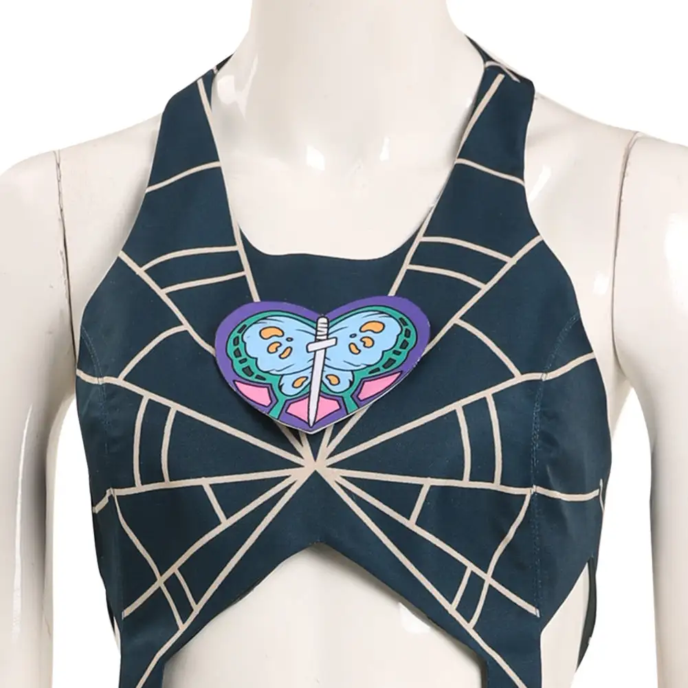 JoJo’s Bizarre Adventure Stone Ocean Jolyne Cujoh Cosplay Kostüm Halloween Karneval Outfits 6 JoJo’s Bizarre Adventure Stone Ocean Jolyne Cujoh Cosplay Kostüm Halloween Karneval Outfits – Bild 6