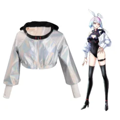 Cyberpunk: Edgerunners Cosplay Lucy Kostüm Halloween Karneval Originell Jacke Cossky®