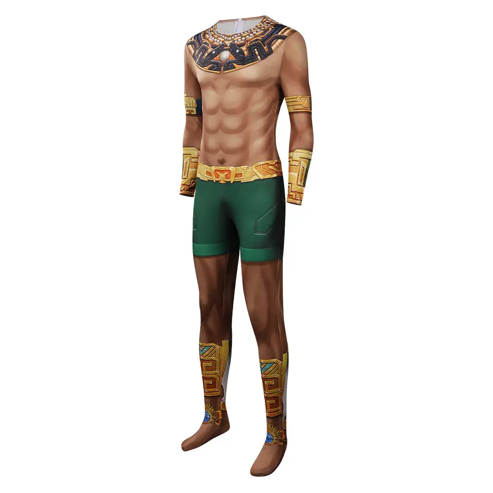 Black Panther Wakanda Forever Namor Cosplay Kostüm Outfits Halloween Karneval Jumpsuit 3 Black Panther Wakanda Forever Namor Cosplay Kostüm Outfits Halloween Karneval Jumpsuit – Bild 3