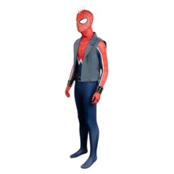 Spider-Man: Across The Spider-Verse Spider Punk Overall Kostüm Cosplay Halloween Karneval Jumpsuit -DEKORATIONSGESCHÄFT c4495ee7881dfcde55c19d2063082371
