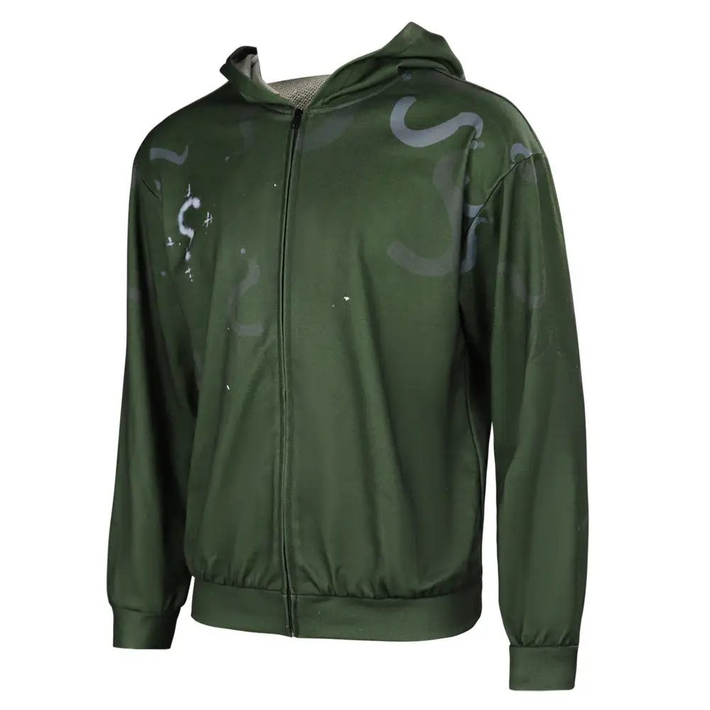 The Batman Riddler Cosplay Kostüm Jacke Outfits Halloween Karneval Hoodie 3 The Batman Riddler Cosplay Kostüm Jacke Outfits Halloween Karneval Hoodie – Bild 3