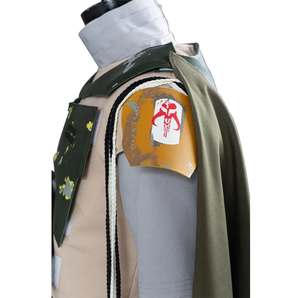 Kopfgeldjäger Boba Fett The Book Of Boba Fett Uniform Star Wars Cosplay Halloween Karnval Kostüm 8 Kopfgeldjäger Boba Fett The Book Of Boba Fett Uniform Star Wars Cosplay Halloween Karnval Kostüm – Bild 8
