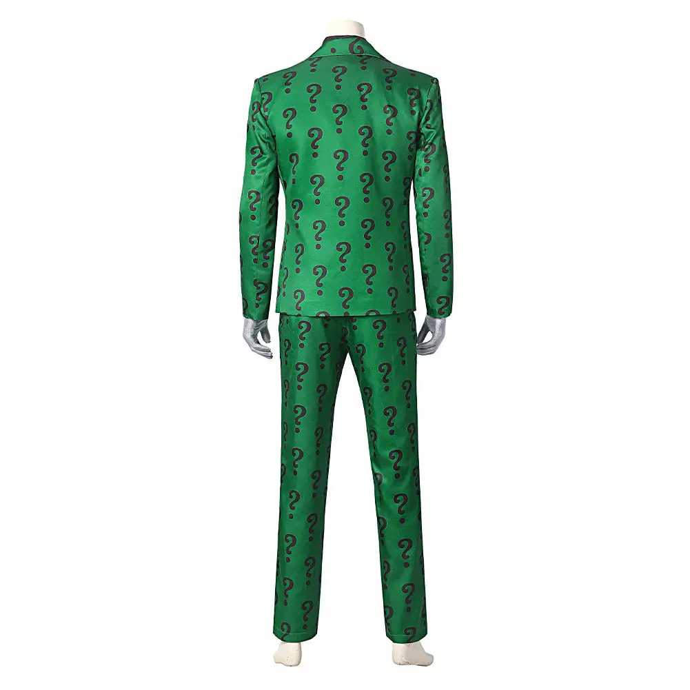 Riddler The Batman Edward Nygma Cosplay Kostüm Halloween Karneval Outfits 3 Riddler The Batman Edward Nygma Cosplay Kostüm Halloween Karneval Outfits – Bild 3