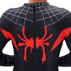 Spider-Man: Into The Spider Verse Miles Morales Cosplay Kostüm Outfits Halloween Karneval Jumpsuit -DEKORATIONSGESCHÄFT c8f76bda777f597fc05472560b3205e2