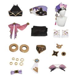 Dori Genshin Impact Cosplay Kostüm Halloween Karneval Outfits -DEKORATIONSGESCHÄFT ca1e6c732fb87bc2bcb8f01905c489bd