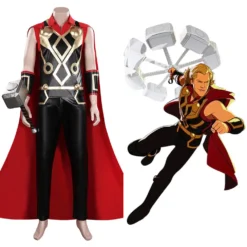 WHAT IF Thor Cosplay Kostüme Outfits Halloween Karneval Set