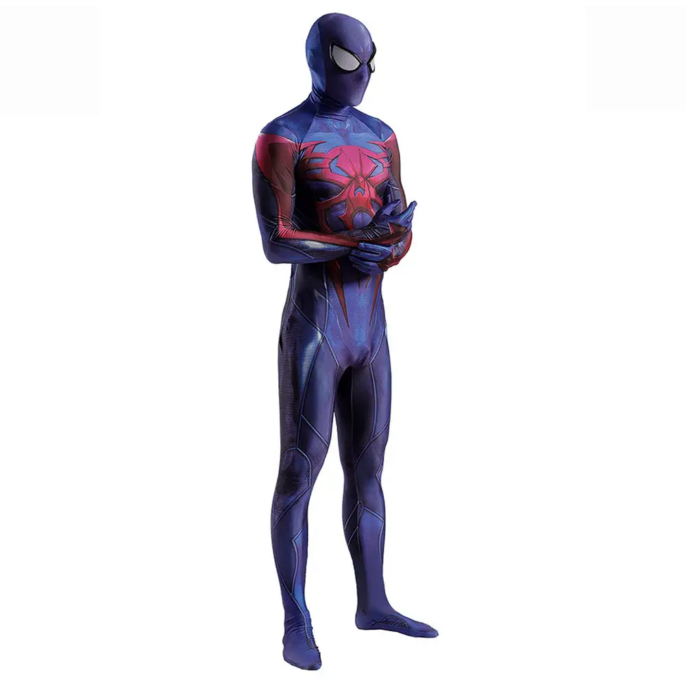 PS4 2099 Spider-Man Cosplay Kostüm Outfits Halloween Karneval Jumpsuit 2 PS4 2099 Spider-Man Cosplay Kostüm Outfits Halloween Karneval Jumpsuit – Bild 2