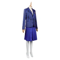 Wednesday Addams Cosplay Enid Schuluniform Outfits Halloween Karneval Kostüm -DEKORATIONSGESCHÄFT cbaf421c39634ecd61c2669641aed9d7