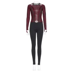 Doctor Strange 2 Scarlet Hexe Cosplay Kostüm Uniform Halloween Karneval Outfits -DEKORATIONSGESCHÄFT cbdf03d6614a5e09e49fe4cc9efb68d8