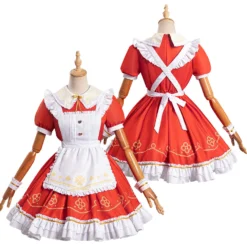 Genshin Impact Alice In Wonderland Alice Cosplay KLEE Kostüm Halloween Karneval Originell Kleid Cossky® -DEKORATIONSGESCHÄFT cf855371428bdd64e57bba9ad175b9d8