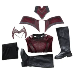 Doctor Strange 2 Scarlet Hexe Cosplay Kostüm Uniform Halloween Karneval Outfits -DEKORATIONSGESCHÄFT cfa8d386949f591af442907da4061474