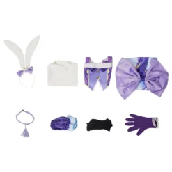 Genshin Impact Keqing Cosplay Bunny Girl Kostüm Halloween Karneval Outfits 24 Genshin Impact Keqing Cosplay Bunny Girl Kostüm Halloween Karneval Outfits -DEKORATIONSGESCHÄFT d0b4c512adf417069f057400e5edaae7