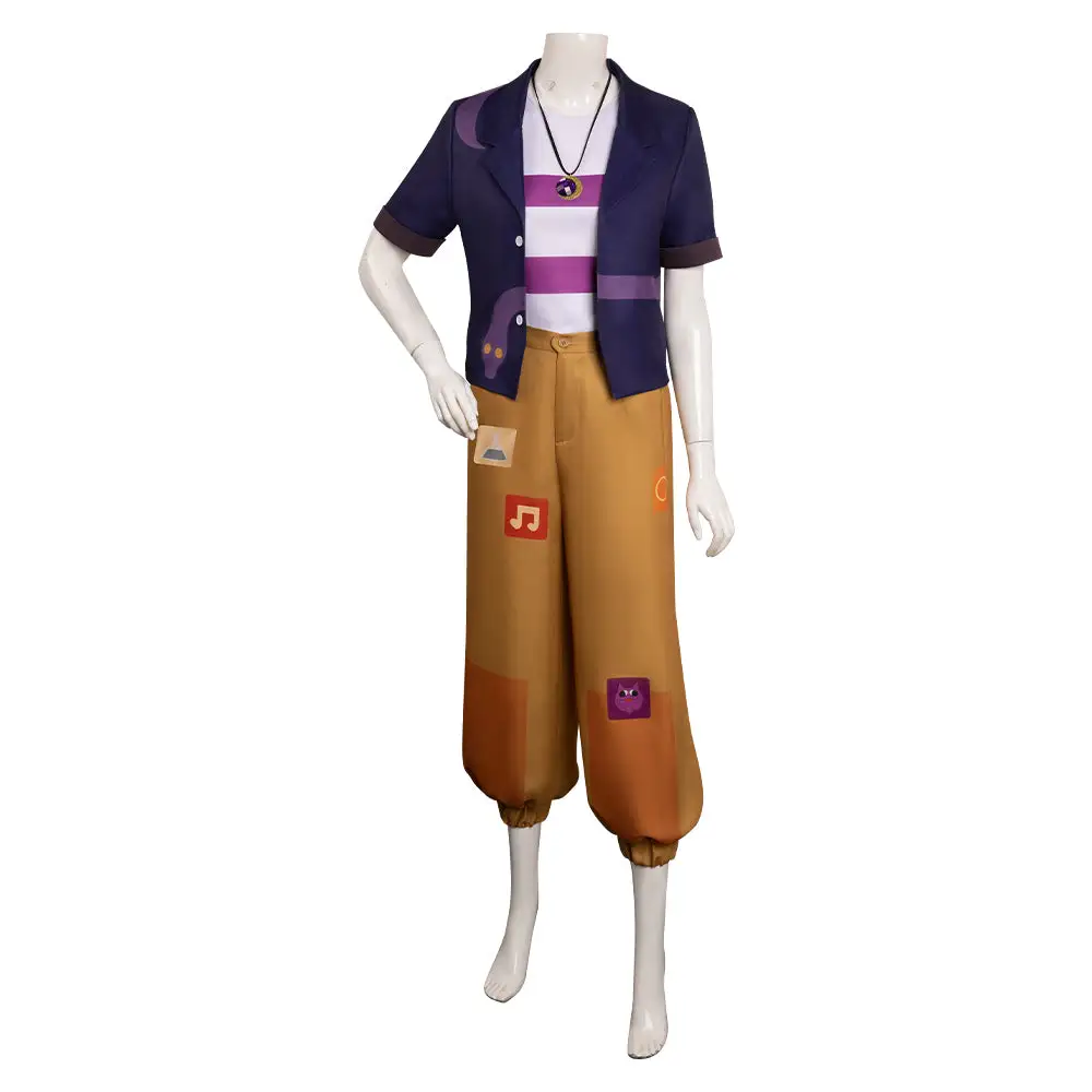 The Owl House Luz Cosplay Kostüm Set Halloween Karneval Outfits 2 The Owl House Luz Cosplay Kostüm Set Halloween Karneval Outfits – Bild 2