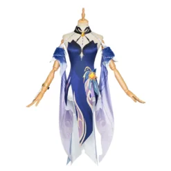 Ningguang Genshin Impact Cosplay Kostüm Orchid‘s Evening Gown Halloween Karneval Outfits -DEKORATIONSGESCHÄFT d405d2168492cf2c6815a9f754bcacfd