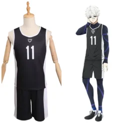 Blue Lock Cosplay Seishirou Nagi Kostüm Halloween Karneval Outfits