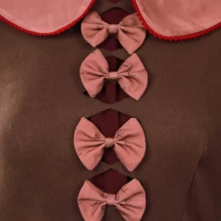 Wednesday Addams Goody Addams Cosplay Vintage Kostüm Halloween Karneval Kleid -DEKORATIONSGESCHÄFT d52be247803476a3fb410dc5b1bbc80d