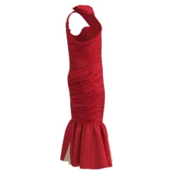 Cruella Cosplay Kostüme Halloween Karneval Rot Kleid Für Kinder -DEKORATIONSGESCHÄFT d5333fe6348891acee738327d97ede7c