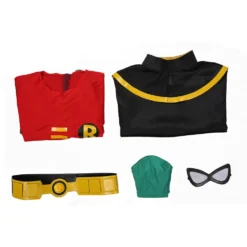 Teen Titans Robin Cosplay Kostüm Jumpsuit Halloween Karneval Outfits 21 Teen Titans Robin Cosplay Kostüm Jumpsuit Halloween Karneval Outfits -DEKORATIONSGESCHÄFT d6a47ef528565e6b08e875cd88fbfc4d