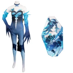 Genshin Impact Cosplay Yaksha Bonanus Kostüm Halloween Karneval Jumpsuit