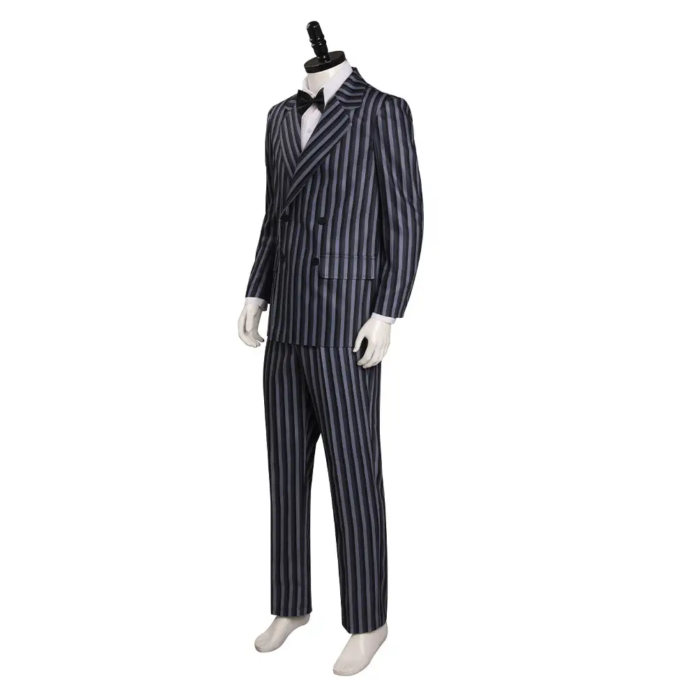 The Addams Family Cosplay Gomez Addams Kostüm Outfits Halloween Karneval Anzug 3 The Addams Family Cosplay Gomez Addams Kostüm Outfits Halloween Karneval Anzug – Bild 3