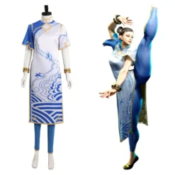 Street Fighter 6 SF Chun-Li Cosplay Kostüm Halloween Karneval Outfits