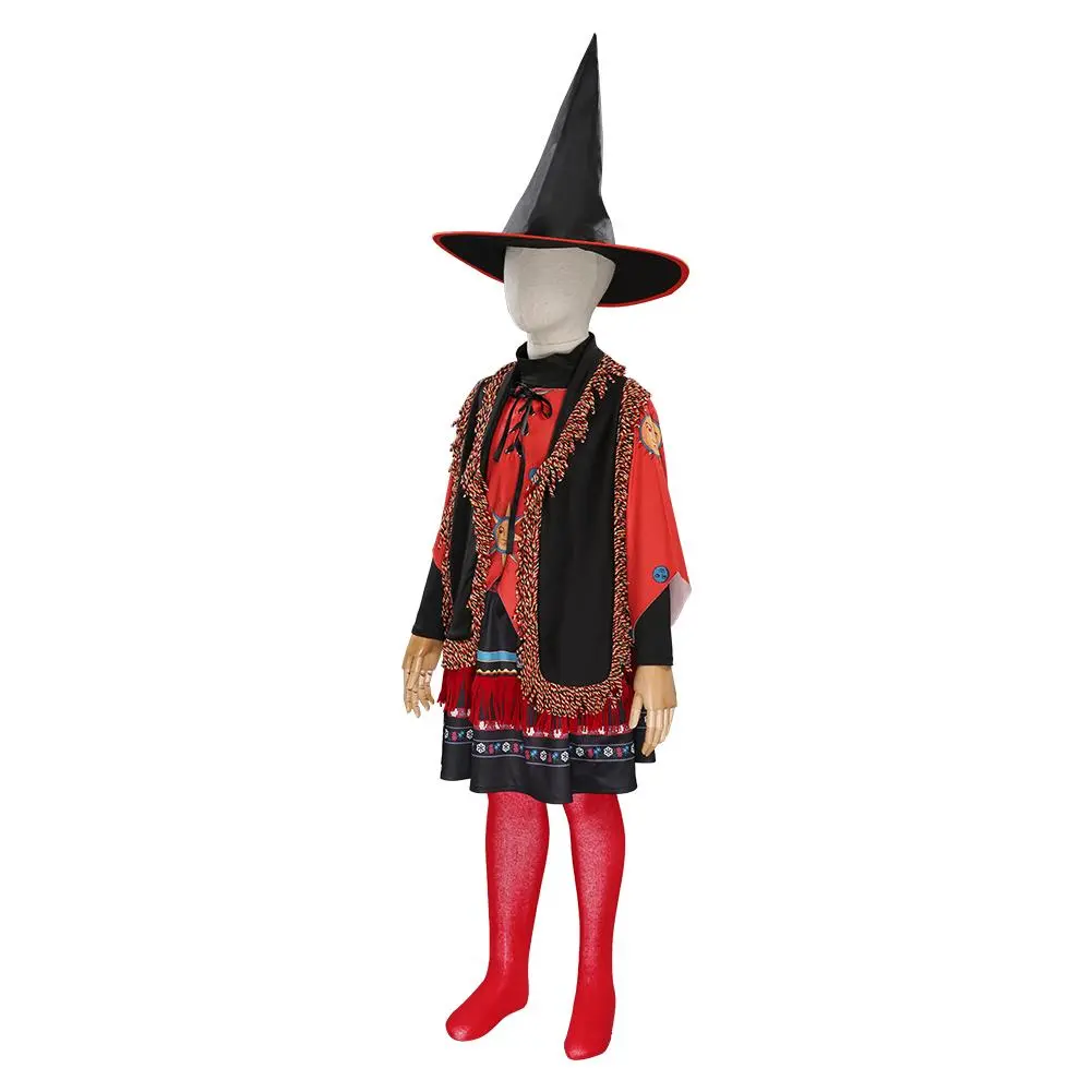 Hocus Pocus Dani Dennison Kinder Mädchen Kostüm Halloween Karneval Kostüm Set 4 Hocus Pocus Dani Dennison Kinder Mädchen Kostüm Halloween Karneval Kostüm Set – Bild 4