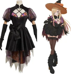 My Dress-Up Darling Kitagawa Marin Cosplay Kostüm Outfits Halloween Karneval Kleid