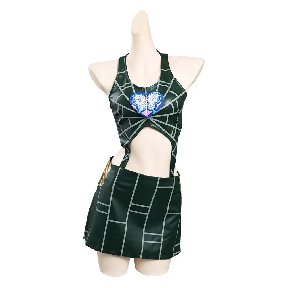 JoJo's Bizarre Adventure Stone Ocean Jolyne Cujoh Cosplay Kostüm Halloween Karneval Outfits 1 JoJo's Bizarre Adventure Stone Ocean Jolyne Cujoh Cosplay Kostüm Halloween Karneval Outfits