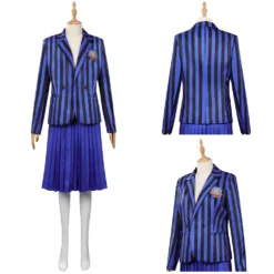 Wednesday Addams Cosplay Enid Schuluniform Outfits Halloween Karneval Kostüm -DEKORATIONSGESCHÄFT dfb997bd180600db42d87dc1f1284da2