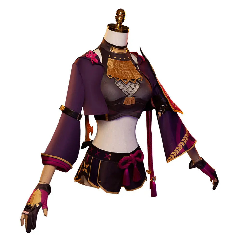 Genshin Impact Kuki Shinobu Cosplay Kostüm Outfits Halloween Karneval Anzug 5 Genshin Impact Kuki Shinobu Cosplay Kostüm Outfits Halloween Karneval Anzug – Bild 5
