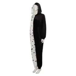Cruella Cosplay Kostüm Overall Pyjams Outfits Halloween Karneval Schlafanzug -DEKORATIONSGESCHÄFT e26632be2a0f5cdccf9c5e0f039b6914