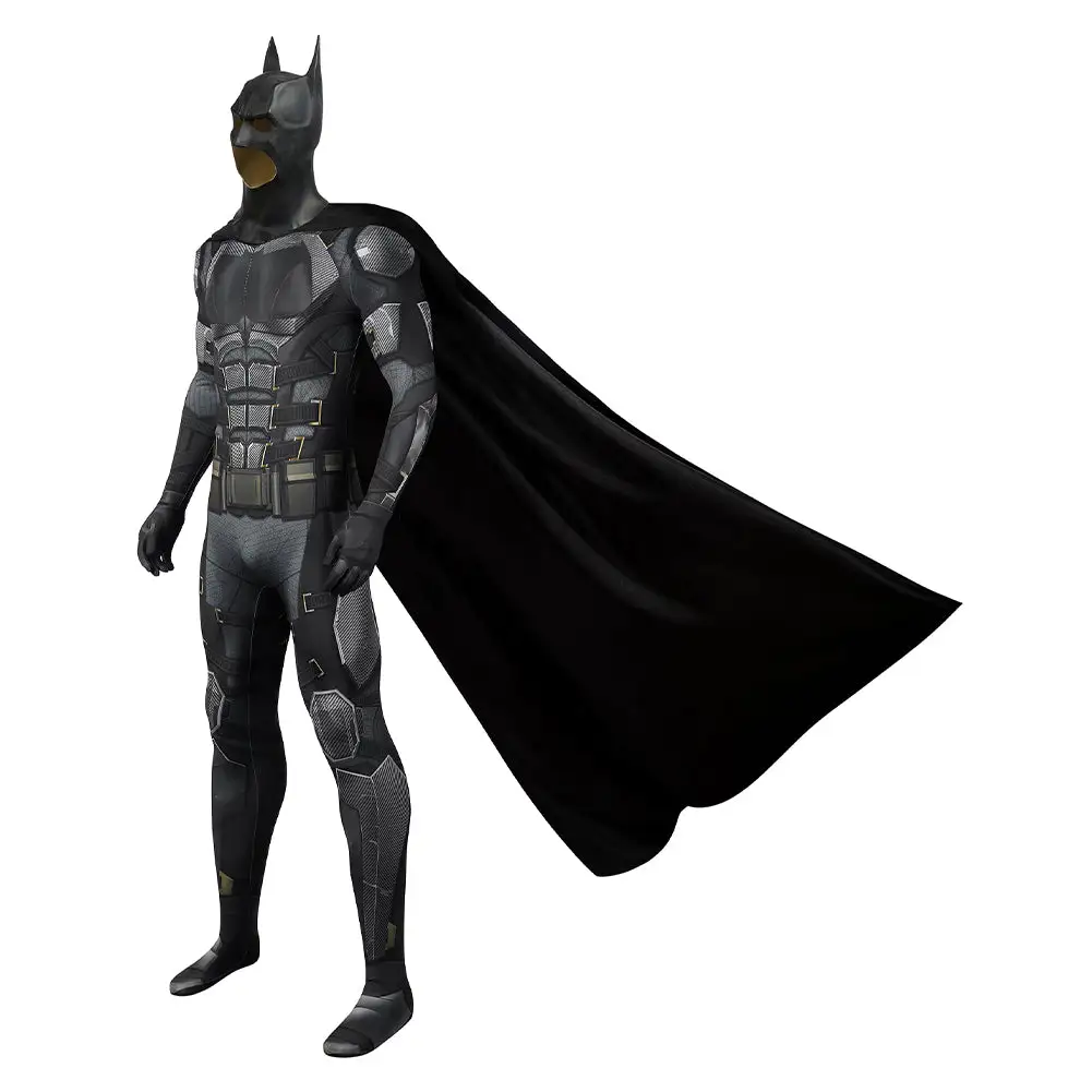 Bruce Wayne Cosplay Batman Justice League Erwachsene Kostüm Outfits Halloween Karneval Jumpsuit 3 Bruce Wayne Cosplay Batman Justice League Erwachsene Kostüm Outfits Halloween Karneval Jumpsuit – Bild 3