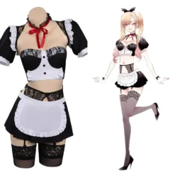 My Dress-Up Darling Kitagawa Marin Cosplay Kostüm Maid Kleid Halloween Karneval Outfits