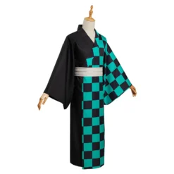 Demon Slayer Kamado Tanjirou Sommer Kimono Halloween Karneval Outfits -DEKORATIONSGESCHÄFT e3861d39bba98aee56ff276c1bfbbe92